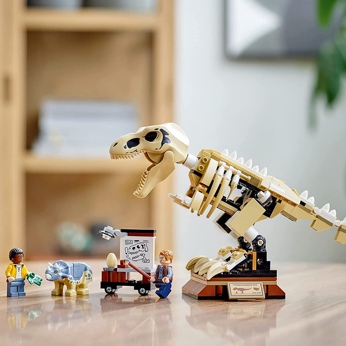 LEGO Jurassic World: T. rex Dinosaur Fossil Exhibition - 198 Piece Building Kit [LEGO, #76940]