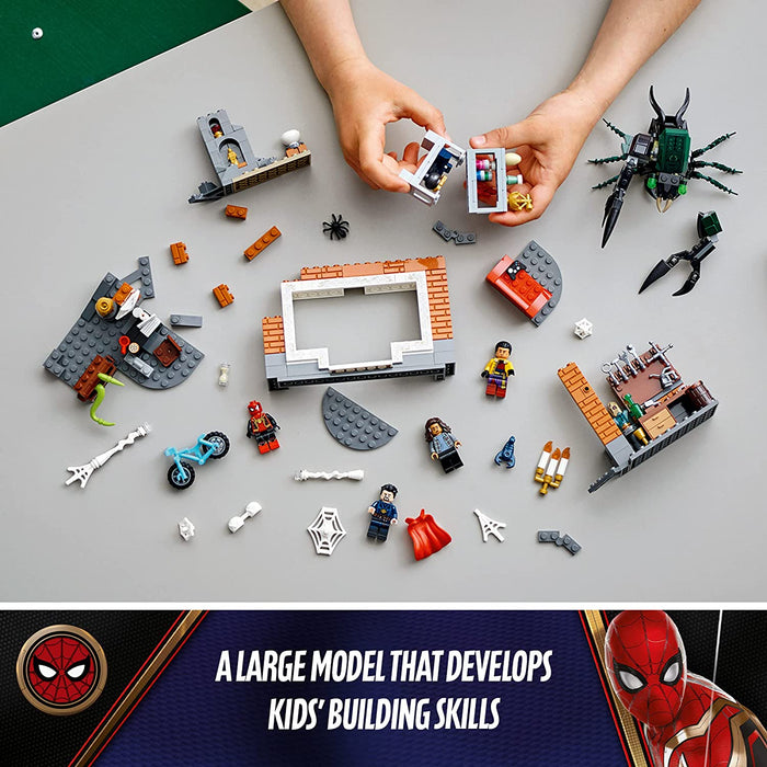 LEGO Marvel Spider-Man: Spider-Man at the Sanctum Workshop - 355 Piece Building Kit [LEGO, #76185]