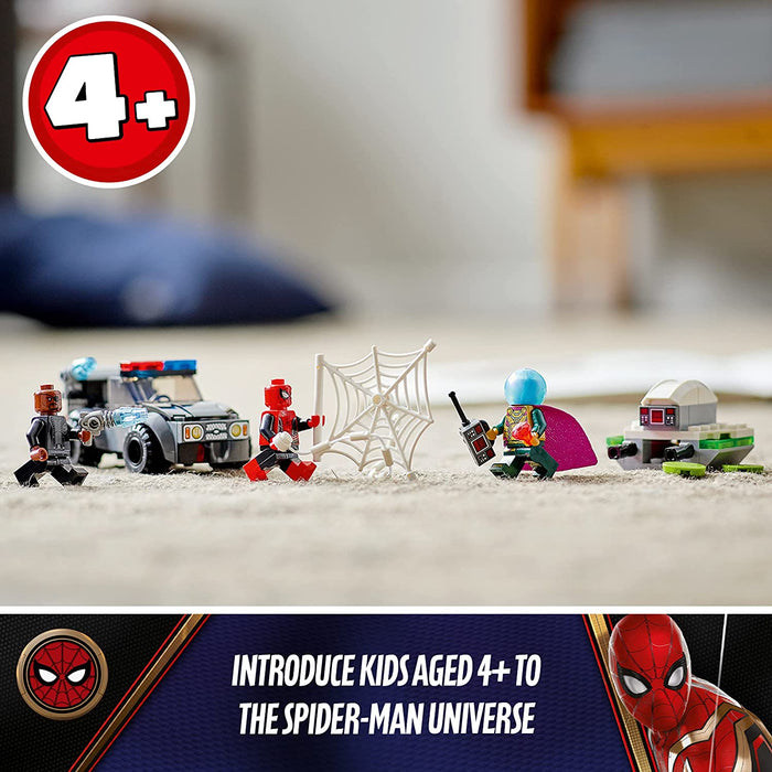 LEGO Marvel Spider-Man: Spider-Man vs. MysterioÃ¢â‚¬â„¢s Drone Attack - 73 Piece Building Kit [LEGO, #76184]