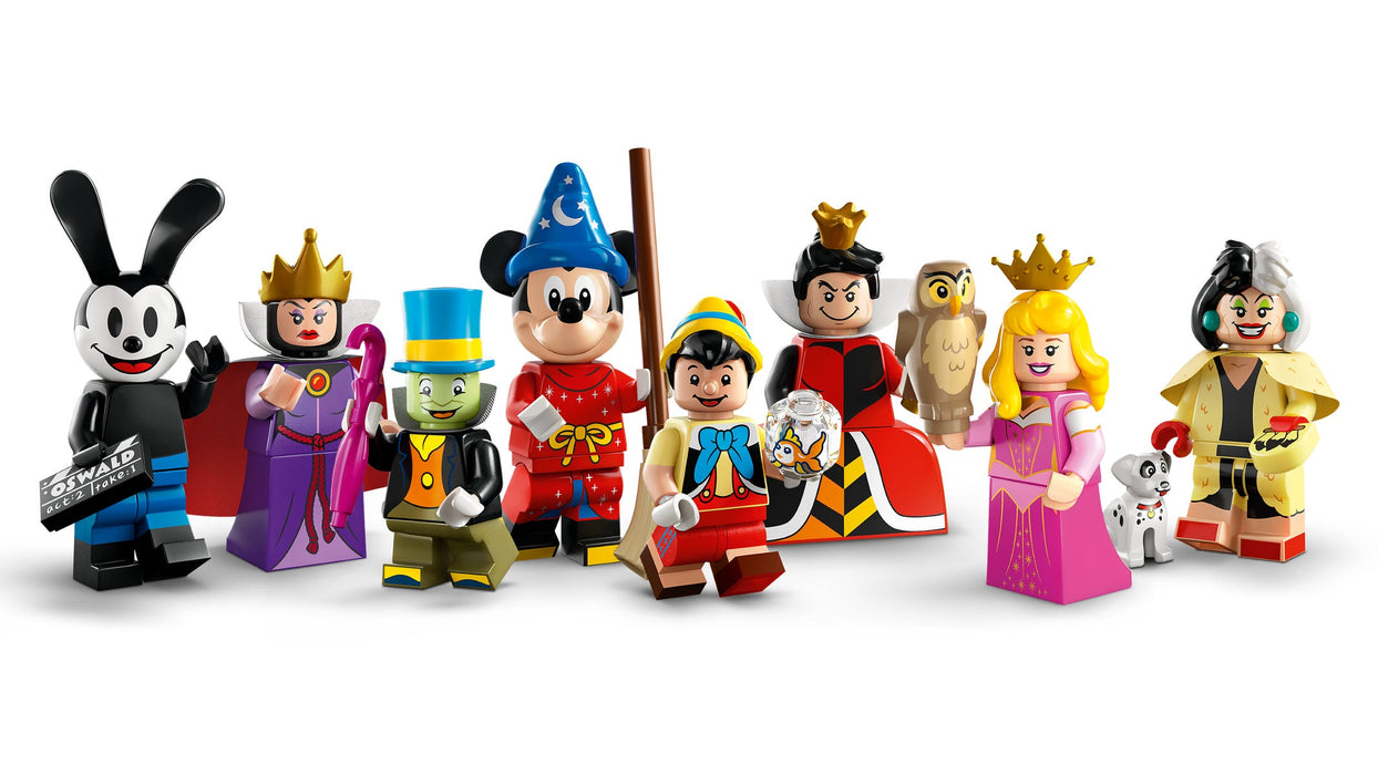 LEGO Minifigures: Disney 100 6 Pack - 46 Piece Building Kit [LEGO, #66734]