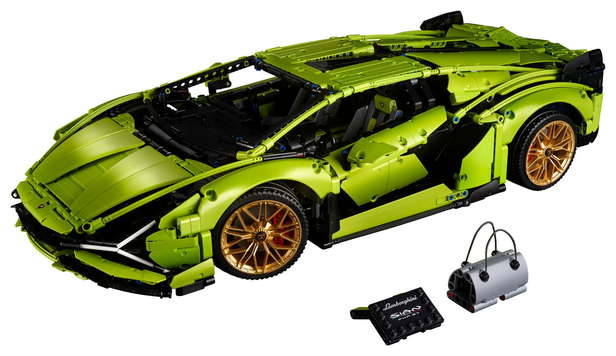 LEGO Technic: Lamborghini Sian FKP 37 - 3696 Piece Building Kit [LEGO, #42115]