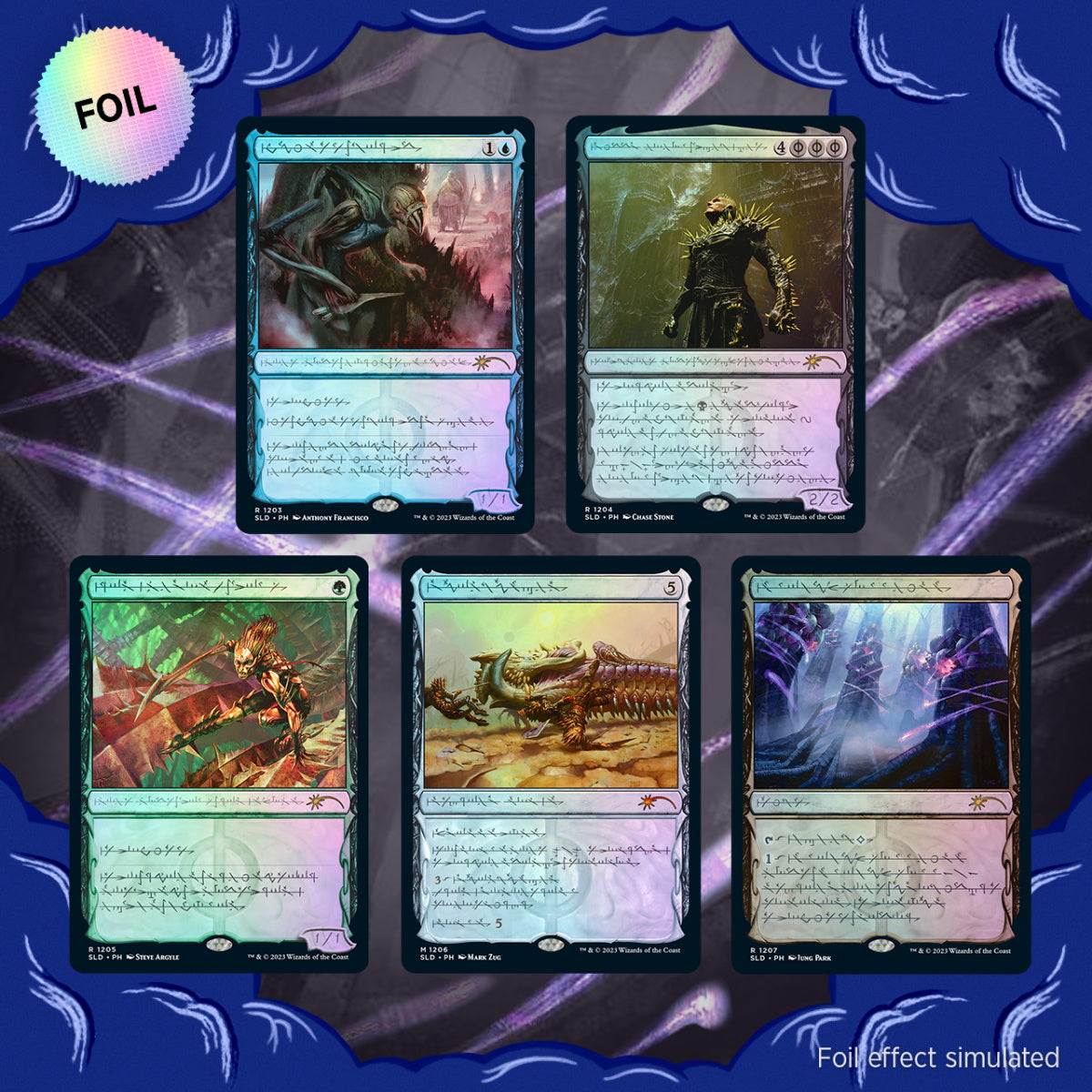 Magic: The Gathering TCG - Secret Lair Drop Series - Phyrexian Faves - Foil  Edition [Card Game, 2 Players]