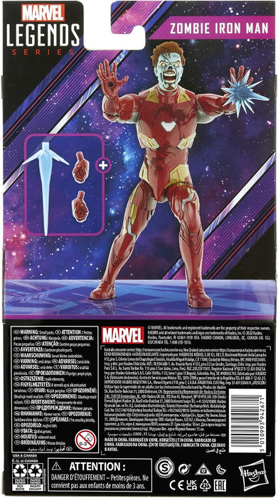 Marvel Legends Series: What If - Zombie Iron Man 6-Inch Action Figure [Toys, Ages 4+]