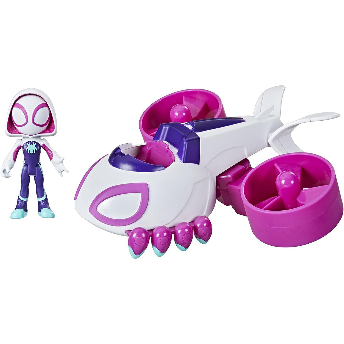 Véhicule lumineux et figurine 10 cm - Marvel Spidey Hasbro : King