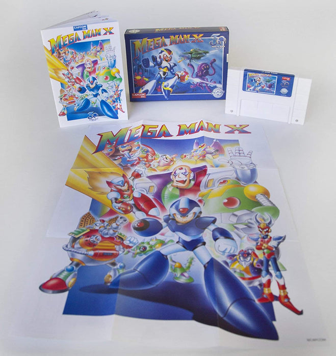 Mega Man X - 30th Anniversary Classic Cartridge - Legacy Cartridge Collection [SNES]