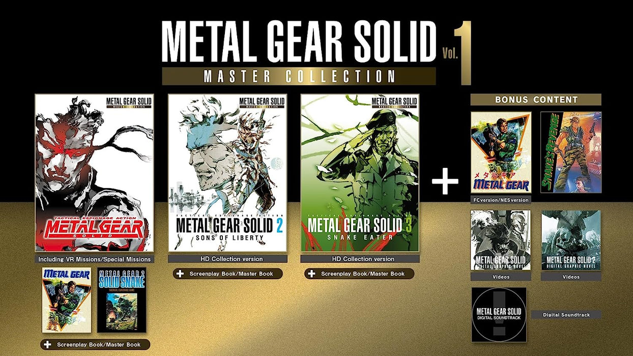 Metal Gear Solid: Master Collection Vol. 1 [PlayStation 5]
