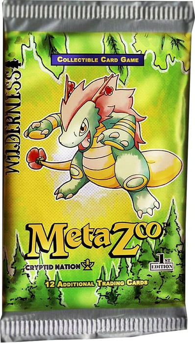 MetaZoo: Cryptid Nation TCG - Wilderness Spellbook 1st Edition [Card Game, 2-6 Players]
