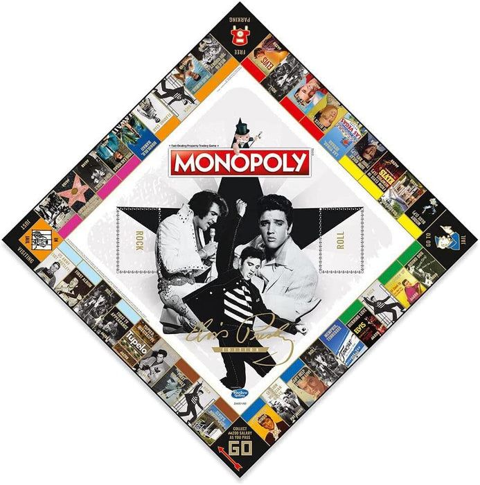 Monopoly: Elvis Presley Edition [Board Game, 2-6 Players]