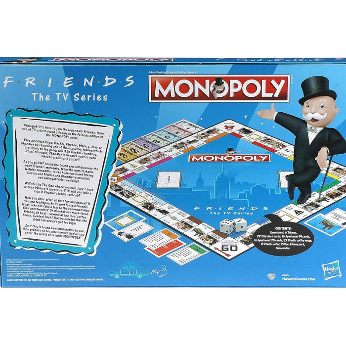 Monopoly: Friends the TV Series Edition [Board Game, 2-6 Players]