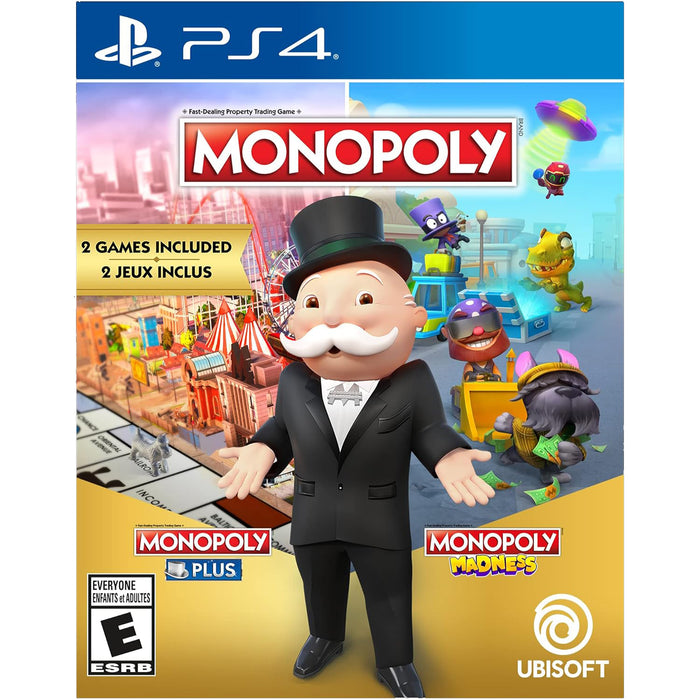 Monopoly: Monopoly Madness + Monopoly PLUS - 2 Game Bundle [PlayStation 4]