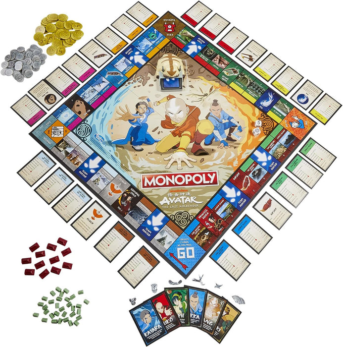 Monopoly: Nickelodeon The Last Airbender Edition [Board Game, 2-6 Players]
