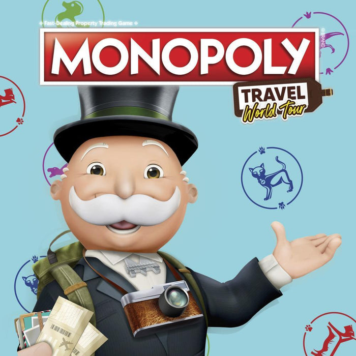Monopoly: Travel World Tour Edition [Board Game, 2-4 Players]