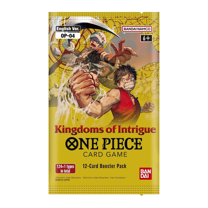 One Piece TCG: Kingdoms of Intrigue - Double Pack Volume 01 - 2 Packs [Card Game, 2 Players]