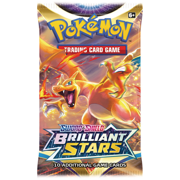 Pokemon TCG:  Sword and Shield - Brilliant Stars Loose Booster Pack - 1 Pack