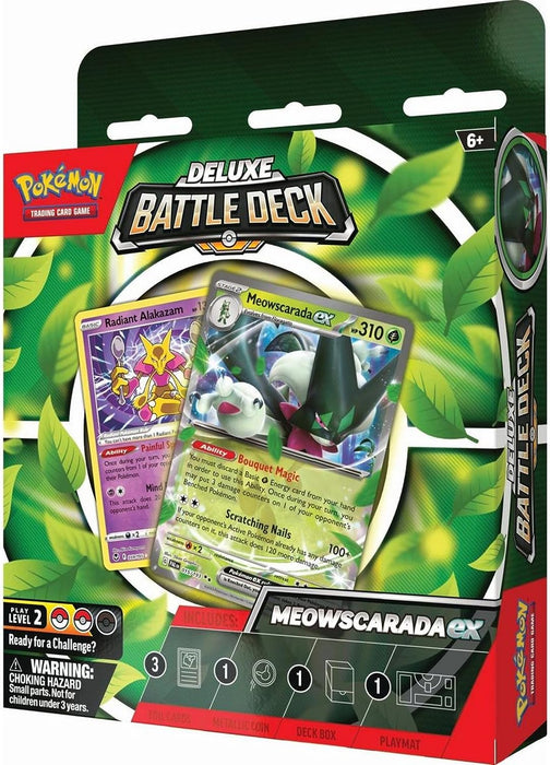Pokemon TCG: Meowscarada ex Deluxe Battle Deck