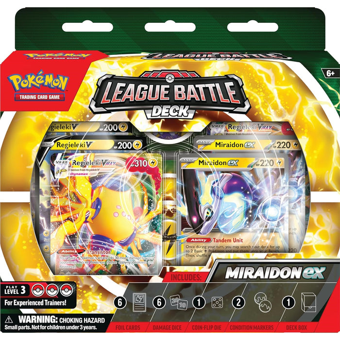 Pokemon TCG: Miraidon ex League Battle Deck