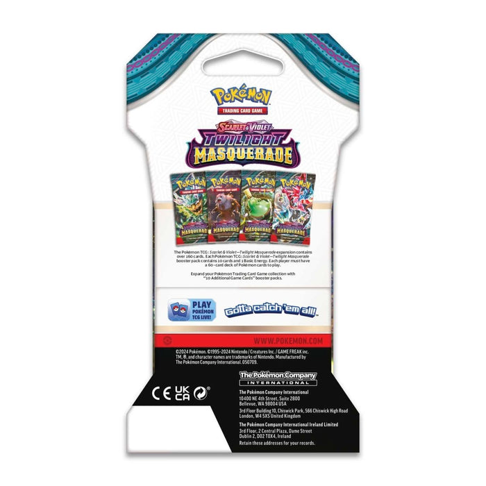 Pokemon TCG:  Scarlet and Violet - Twilight Masquerade Sleeved Booster Pack