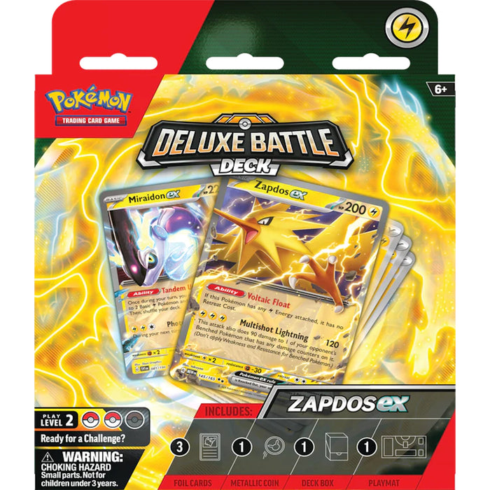 Pokemon TCG: Zapdos ex - Deluxe Battle Deck