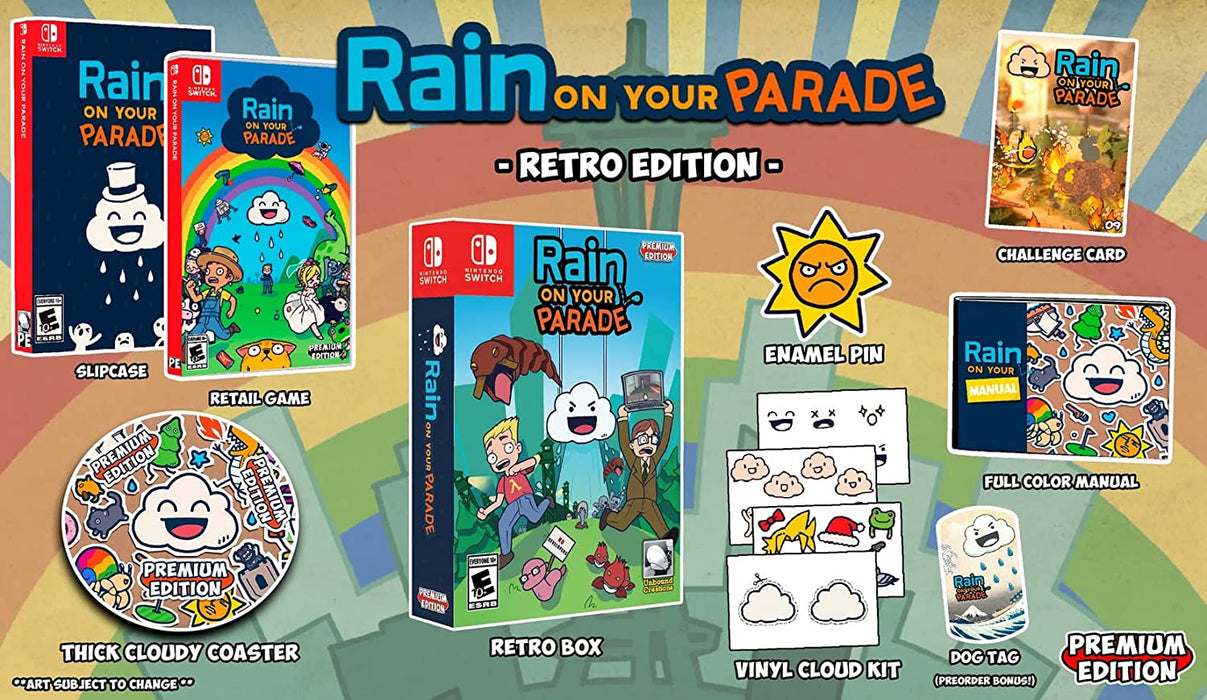 Rain On Your Parade - Retro Edition - Premium Edition Games #9 [Nintendo Switch]