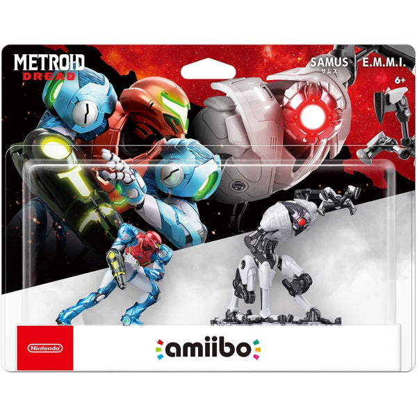 Samus & E.M.M.I. Metroid Dread Amiibo 2-Pack [Nintendo Accessory]
