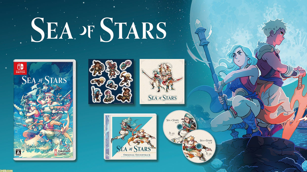 Sea of Stars - Bonus Original Soundtrack & Two Sticker Sheets [Nintendo Switch]