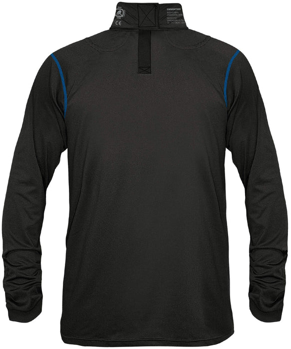 Sherwood: Long Sleeve with Intergrated Neck Guard Black - Senior[Sporting Goods]