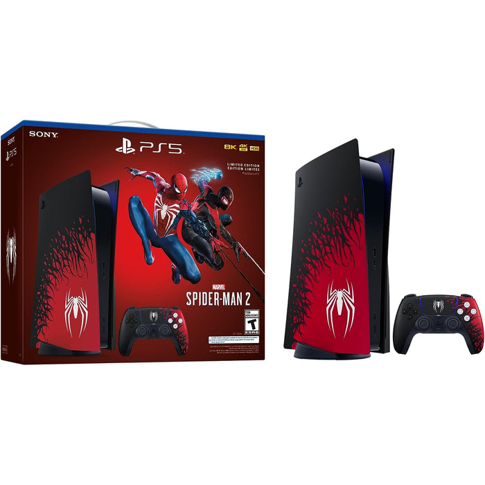 Sony PlayStation 5 Console - Digital Edition - Marvel’s Spider-Man 2 Limited Edition Bundle [PlayStation 5 System]