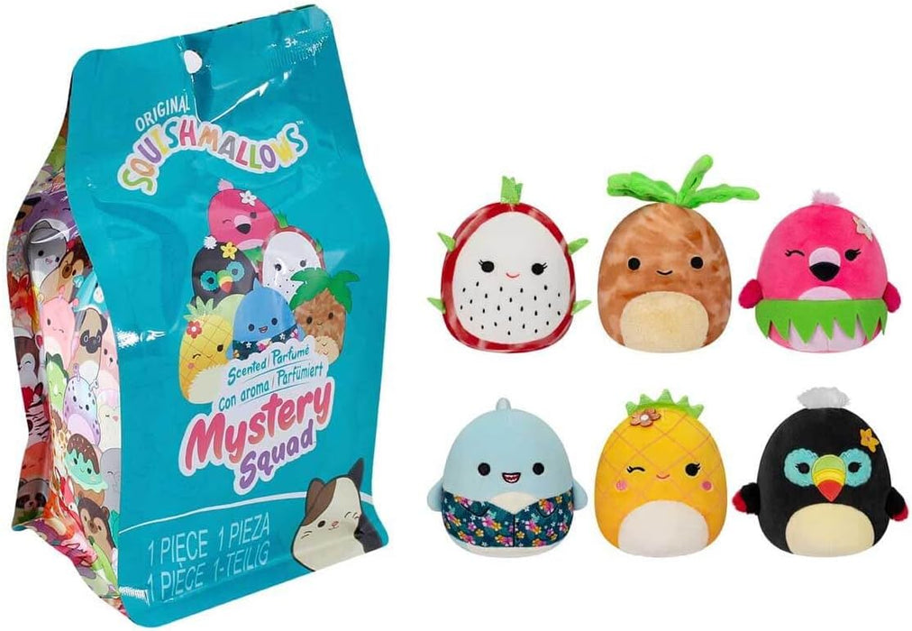 Squishmallows: Tropical Mystery Squad - One 5" Mystery Pack [Toys, Ages 4+]