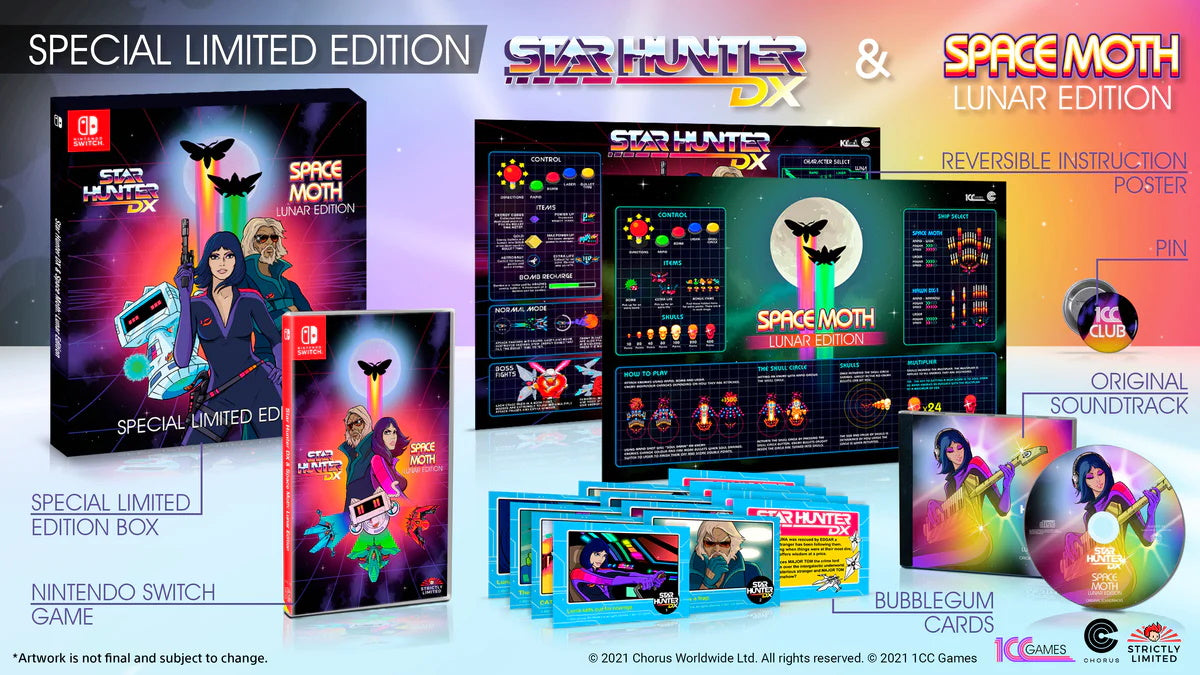 Star Hunter DX & Space Moth: Lunar Edition - Special Limited Edition [Nintendo Switch]