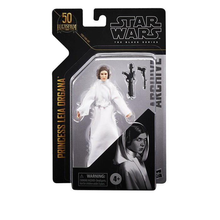 Star Wars: The Black Series - Archive Princess Leia Organa 6-Inch Collectible Action Figure [Toys, Ages 4+]