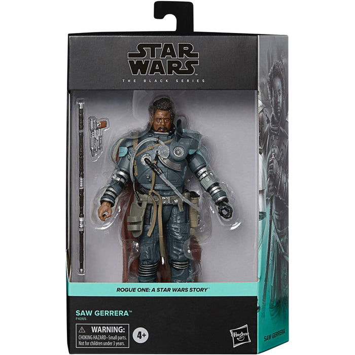 Star Wars: The Black Series - Saw Gerrera 6-Inch Rogue One: A Star Wars Story Collectible Action Figure [Toys, Ages 4+]