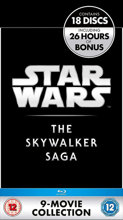 Star Wars: The Skywalker Saga - 9 Movie Collection [Blu-Ray Box Set]