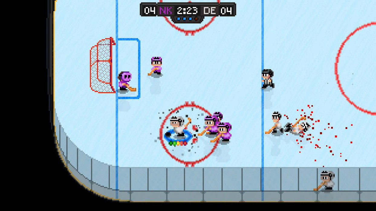 Super Blood Hockey - Retro Edition - Premium Edition Games #1 Game + Soundtrack Included [Nintendo Switch]