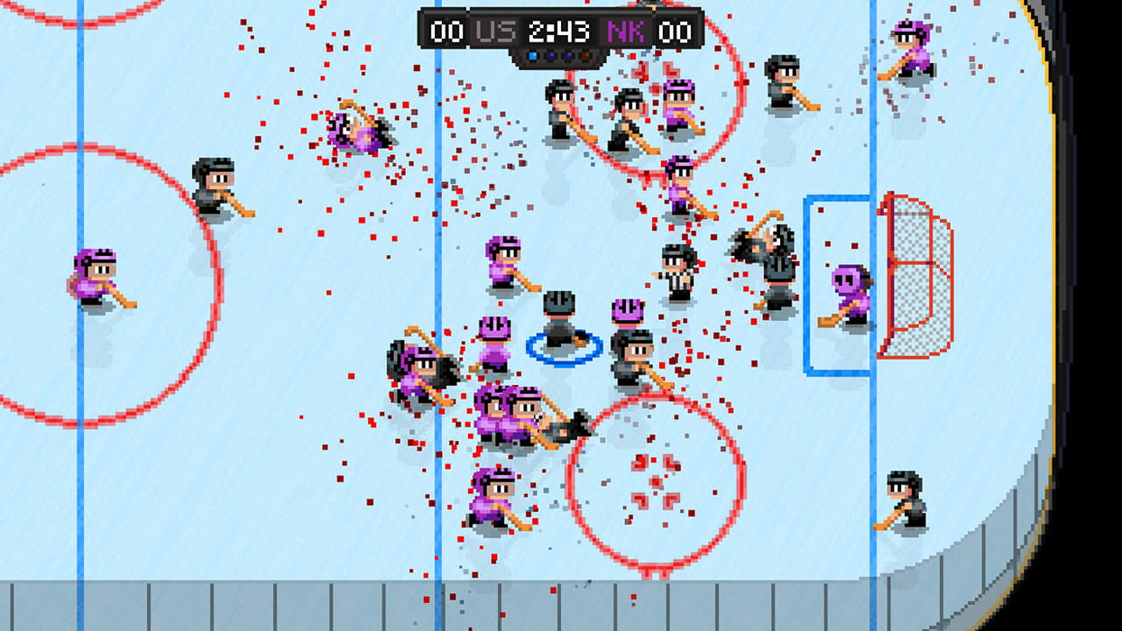 Super Blood Hockey - Retro Edition - Premium Edition Games #1 Game + Soundtrack Included [Nintendo Switch]