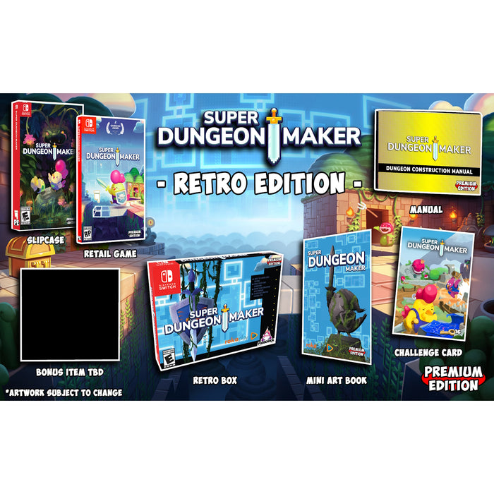 Super Dungeon Maker - Retro Edition - Premium Edition Games #16 [Nintendo Switch]