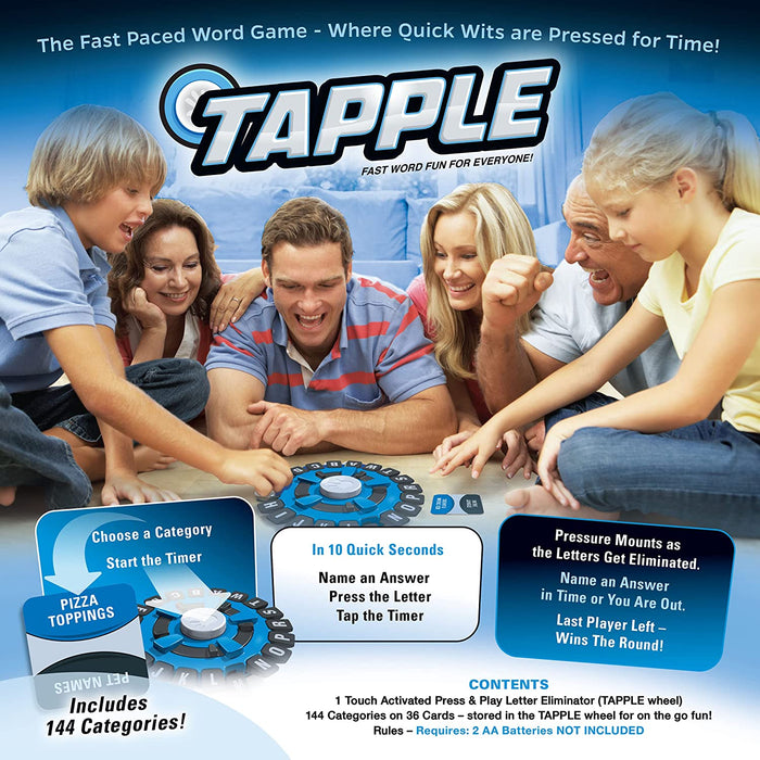 Tapple Word Game [Board Game, 2-8 Players]