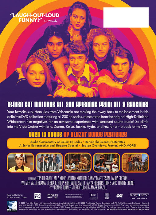 That ’70s Show: The Complete Series Remastered - Seasons 1-8 [DVD Box Set]