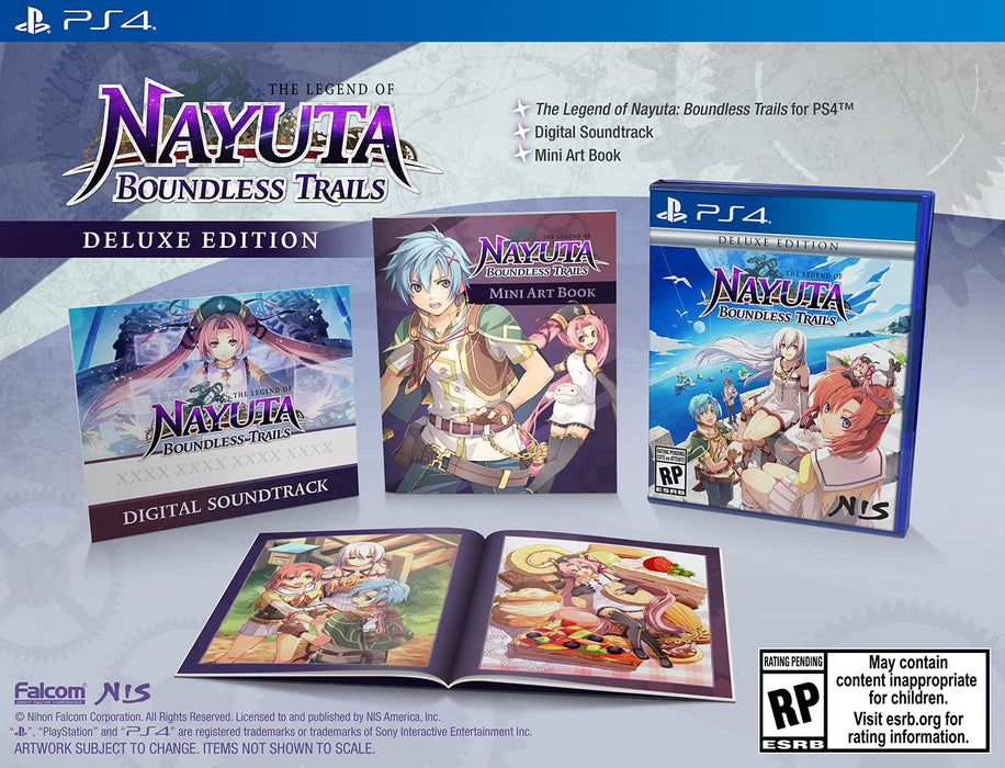 The Legend of Nayuta: Boundless Trails - Deluxe Edition [PlayStation 4]