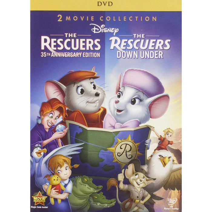 Disney's The Rescuers & The Rescuers: Down Under 2-Movie Collection [DVD Box Set]