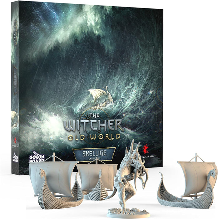 The Witcher: Old World - Skellige Hunt Expansion [Board Game Accessory]