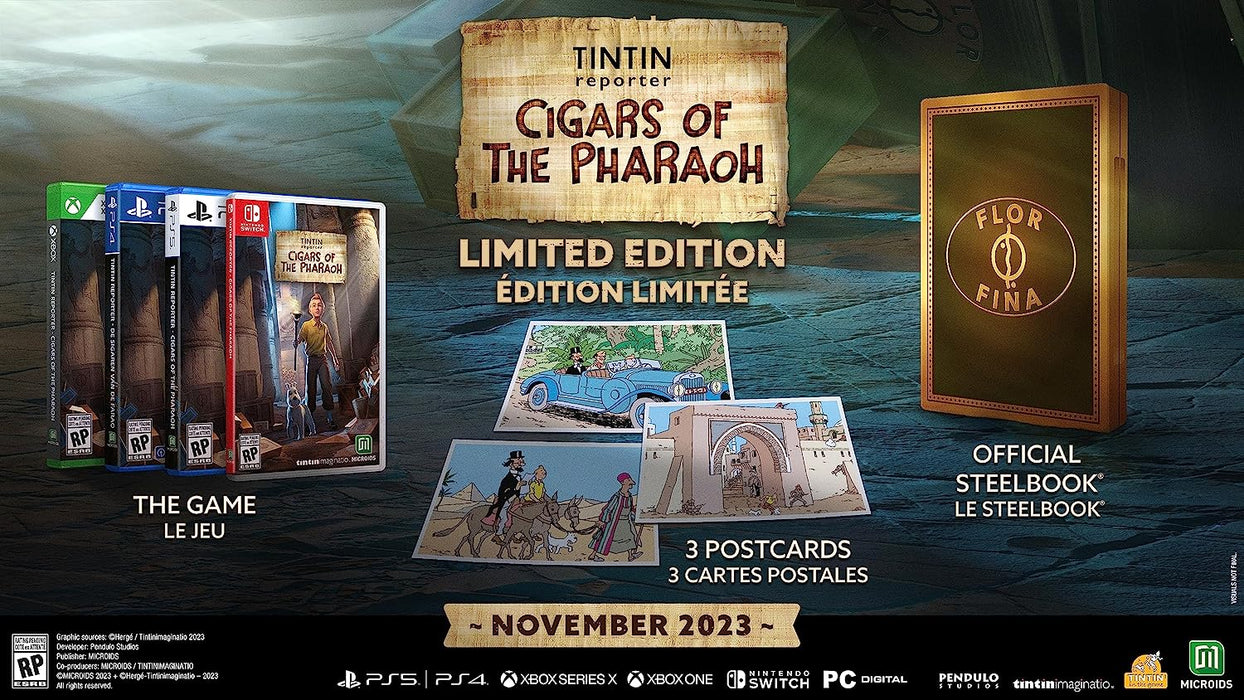 Tintin Reporter: Cigars of the Pharaoh - Limited Edition [PlayStation 5]