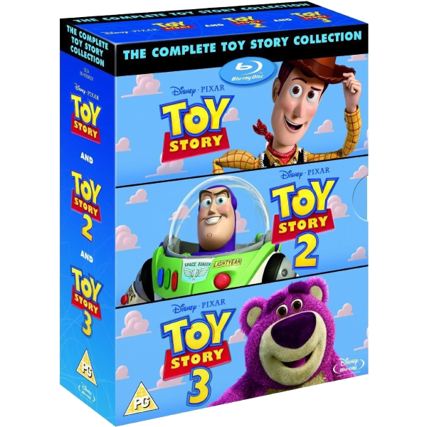 Disney Pixar's Toy Story 1 2 3 Collection [Blu-Ray Box Set