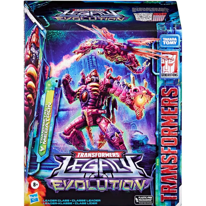 Transformers Legacy Evolution: Transmetal II Megatron - Leader Class Action Figure [Toys, Ages 8+]