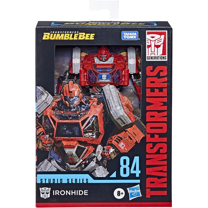 Transformers Studio Series 84 Deluxe Class Transformers: Bumblebee Ironhide 4.5 Inch Action Figure