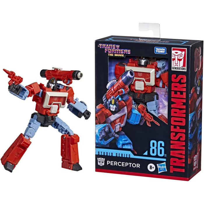 Transformers Studio Series: 86-11 Deluxe Class Perceiver Action Figure [Toys, Ages 8+]