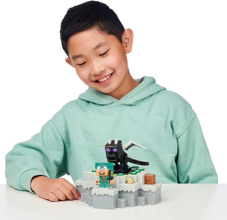 Treasure X Minecraft - Caves and Cliffs Ender Dragon Pack  [Toys, Ages 5+]