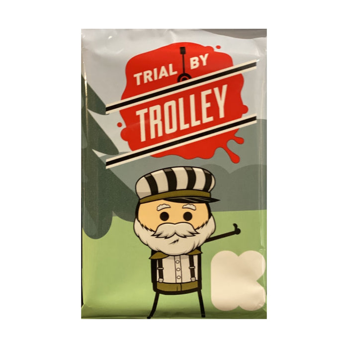 Trial by Trolley - Thank You Exclusive Pack - 1 x Kickstarter Edition Booster Pack [Board Game Accessories, 3 -13 Players]