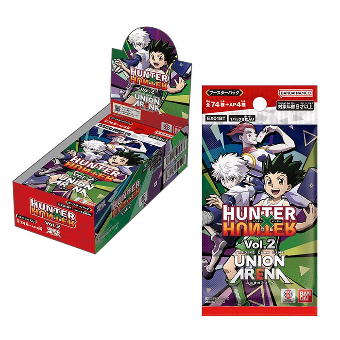Union Arena Hunter x Hunter Vol. 2 Booster Box [EX01BT] 12 Packs