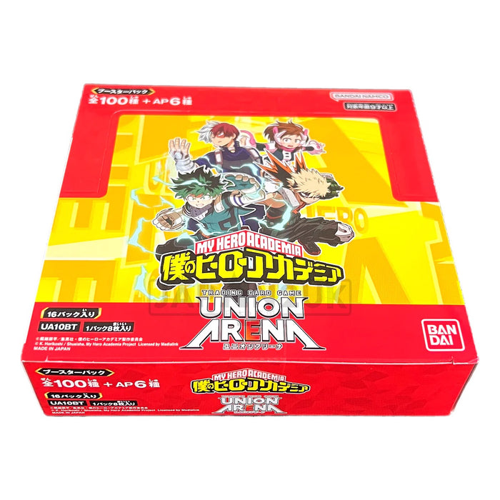 Union Arena My Hero Academia Booster Box - 16 Packs - Japanese