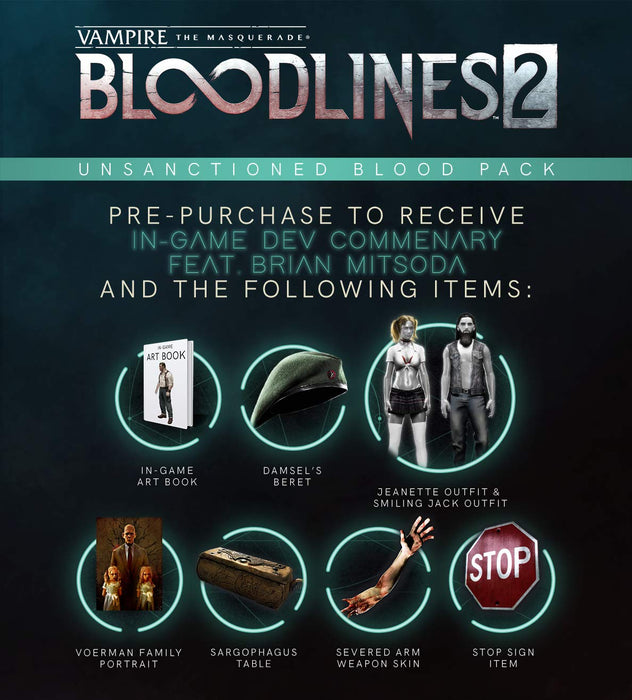 Vampire: The Masquerade - Bloodlines 2 - Unsanctioned Edition [PlayStation 4]